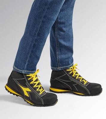 Diadora Werkschoen Glove Mid 181140 S3S | Zwart 80013 | Maat 35 - 8053607611027