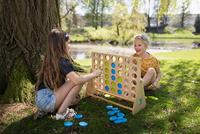 Tuin 4 Op Een Rij Deluxe in blauw/groen - thumbnail