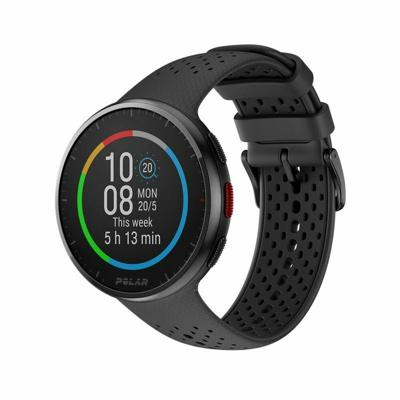 Polar Pacer Pro GPS-loophorloge S/L Carbon, Grijs Polar Pacer Pro GPS-loophorloge S/L Carbon, Grijs
