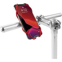 Bone Sport telefoonhouder Tie 3 fiets 22 45 mm siliconen rood - thumbnail