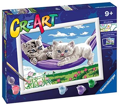 Ravensburger CreArt Schilderen op nummer hangmatplezier