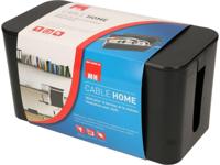 Max Hauri 126728 Kabelbox Zwart (l x b x h) 23.5 x 11.5 x 12 cm 1 stuk(s) - thumbnail