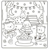 Kleurboek Cosy - gewoon schattige kleurset - thumbnail