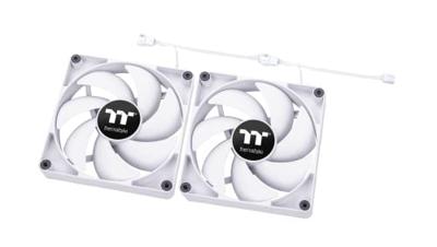Thermaltake CL-F151-PL12WT-A PC-ventilator Wit (b x h x d) 120 x 120 x 25 mm