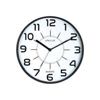 Wandklok unilux pop zwart - thumbnail