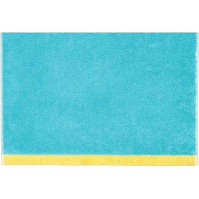 Cawö Cawo Lifestyle Splash Doubleface 7071 Handdoek 50x100 türkis/apricot