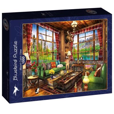 Mount Cabin View Puzzel 1000 stukjes