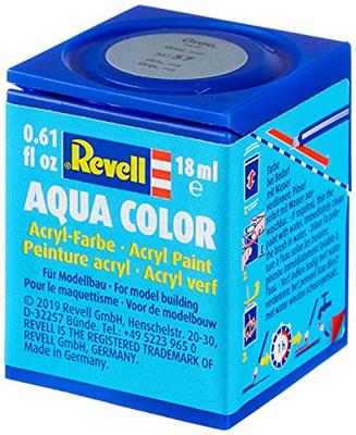 Revell 36157 Aqua Color verf Grijs (mat) Kleurcode: 57 RAL-kleurcode: 7000 Doos 18 ml