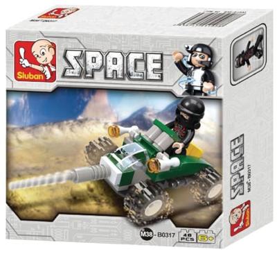 Sluban m38-b0317 space quad 48-delig