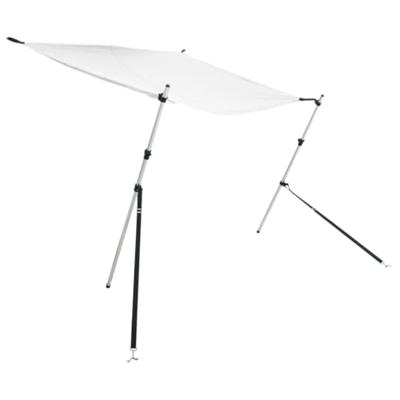 VidaXL Schaduwdoek t-top 170x170x(115-183) cm wit VidaXL Schaduwdoek t-top 170x170x(115-183) cm wit