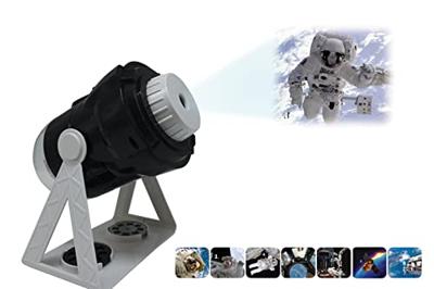360° pratende planetariumprojector met 24 projecties, sterrenkaart en educatief boekje (Frans/Engels)