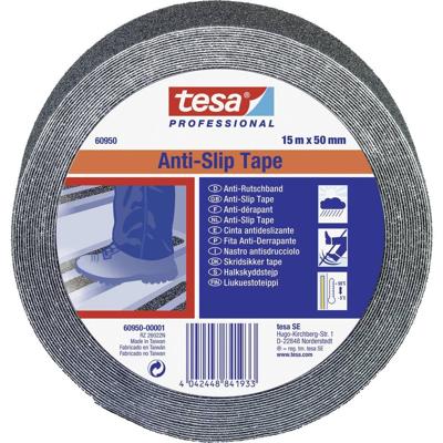 tesa 60950-00001-00 Anti-sliptape tesa Professional Zwart (l x b) 15 m x 50 mm 1 stuk(s) tesa 60950-00001-00 Anti-sliptape tesa Professional Zwart (l x b) 15 m x 50 mm 1 stuk(s)