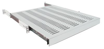 Intellinet 712330 19 inch 1 HE Uittrekbaar Geschikt voor kastdiepte: vanaf 800 mm Grijs Intellinet 712330 19 inch 1 HE Uittrekbaar Geschikt voor kastdiepte: vanaf 800 mm Grijs
