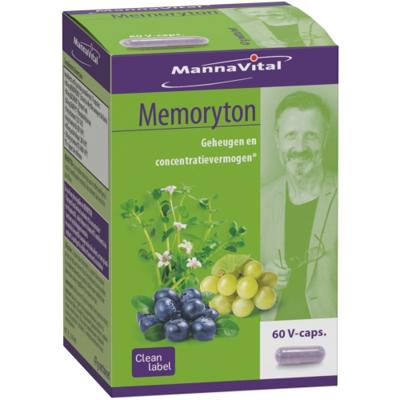 Mannavital Memoryton V-caps 60