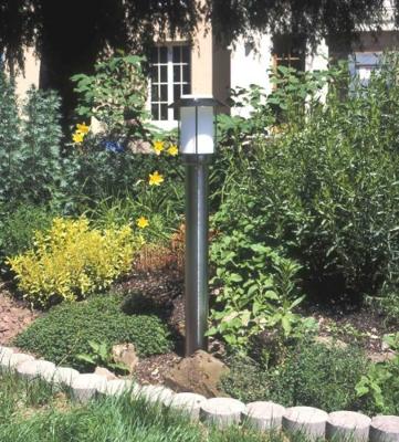 Albert Buitenverlichting RVS tuinpaalLantern - 692257