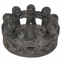 Theelichthouder Terracotta 9 Jongens (Grijs) - thumbnail