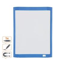 Nobo Mini whiteboard, magnetisch, met gekleurd frame, 28 x 21,6 cm - thumbnail