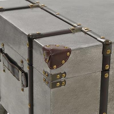 Salontafel 102x51x47,5 cm MDF en aluminium Salontafel 102x51x47,5 cm MDF en aluminium