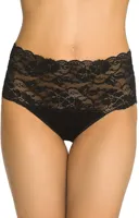 Kanten dames Taille Slip - Millefleurs - Luxe Hoge maxi slip met kant - Viscose & modal - thumbnail
