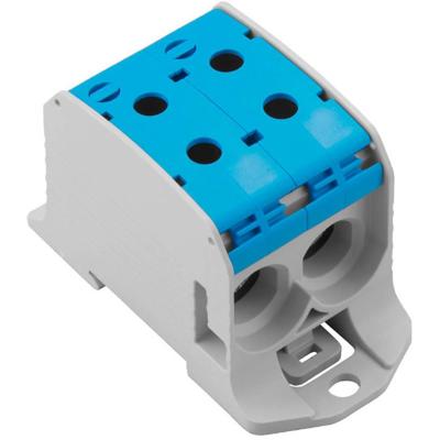 Weidmüller 2502710000 Doorgangsklem 47 mm Schroeven Blauw 1 stuk(s)