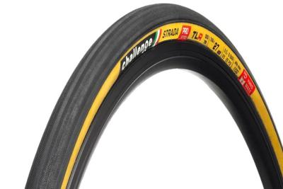 Challenge Strada Pro Open TLR Vouwband 700x27c Brons Zwart Challenge Strada Pro Open TLR Vouwband 700x27c Brons Zwart