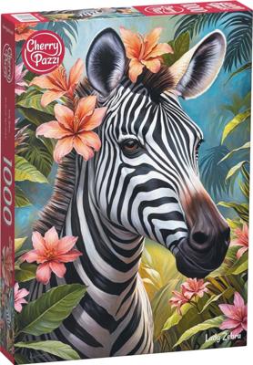 Lady Zebra Puzzel 1000 Stukjes