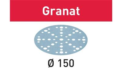 Festool Accessoires schuurschijf stf d150/48 p180 gr/10 granat - 575158