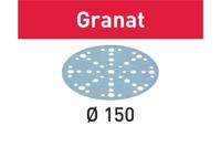 Festool Accessoires schuurschijf stf d150/48 p180 gr/10 granat - 575158 - thumbnail