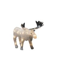 Konstsmide 6225-103 Acryl figuur Eland Warmwit LED Warm-wit - thumbnail