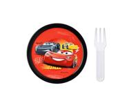 Mepal campus fruitbox disney cars 300 ml rood/zwart - thumbnail