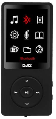 MP4-speler - LOGICOM - M800 - 8GB - Bluetooth - 2,4'' - 300 mAh - USB-C