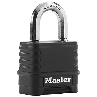 Masterlock Hangslot, 50mm, 8-hoek beugel - M178EURD M178EURD