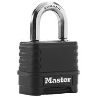 Combinatieslot Master Lock M178EURD Staal Zink Zwart - thumbnail
