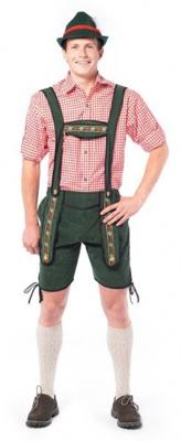 Lederhose Kort Groen Markus