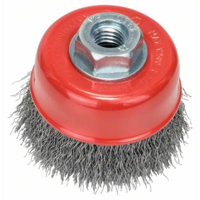 Bosch Accessories Komborstel, staal, gegolfde draad, 75 mm, 0,3 mm, 12.500 omw/min, M 14 2608622098 2608622098 1 stuk(s) Bosch Accessories Komborstel, staal, gegolfde draad, 75 mm, 0,3 mm, 12.500 omw/min, M 14 2608622098 2608622098 1 stuk(s)