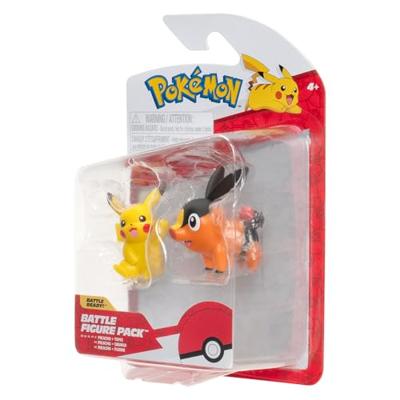 Pokemon Battle Figure Pack - Tepig & Pikachu Pokemon Battle Figure Pack - Tepig & Pikachu