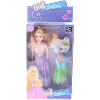 LG Imports tienerpop Luckiest meisjes 11 cm paars 3 delig - thumbnail