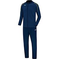 JAKO M9550K Vrijetijdspak Classico Kids - Nachtblauw/Citroen - 140 - thumbnail