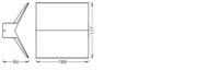OSRAM HOMELIGHTING ENDURA Style Bat Wall 4099854461361 LED-buitenlamp (wand) - thumbnail