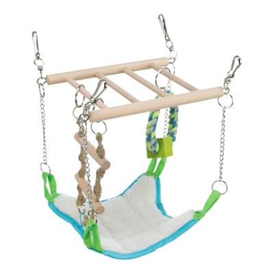 TRIXIE HANGBRUG MET HANGMAT 17X15X22 CM 3 ST - thumbnail