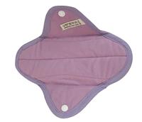 Anae Wasbaar maandverband - dag - 2 st. - paarse bloemen - thumbnail