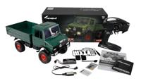 Amewi 22632 Unimog Basic, grün 1:12 Elektro RC truck RTR - thumbnail