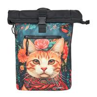 New Rebels Mart Art - New York Catface 21L Rugtas Rolltop Waterafstotend Laptop 15.6" - thumbnail