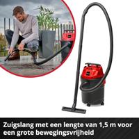 Einhell TC-VC 1820 2342480 Nat- en droogzuiger 20 l - thumbnail