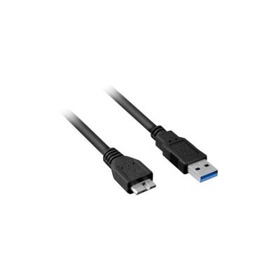 Sharkoon USB-A 3.0 naar Micro-USB-B 3.0 kabel Sharkoon USB-A 3.0 naar Micro-USB-B 3.0 kabel
