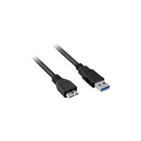 Sharkoon USB-A 3.0 naar Micro-USB-B 3.0 kabel - thumbnail