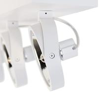 QAZQA Design spot wit verstelbaar 3-lichts - Go - thumbnail