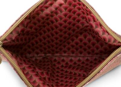 Pip Studio Pip Cosmetic Flat Pouch Medium Kyoto Festival Dark Pink 24x15.5x1cm