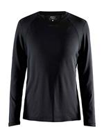 Craft 1908769 Adv Essence Ls Tee Wmn - Black - XXL - thumbnail