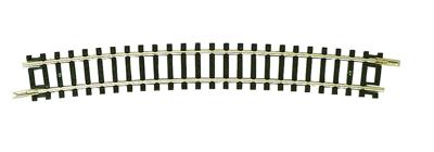 N Fleischmann rails (zonder ballastbed) 22227 Gebogen rails 15 ° 480 mm 12 stuk(s)
